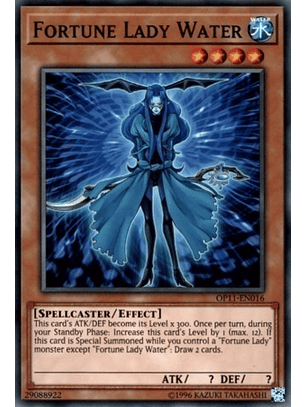 Fortune Lady Water - OP11-EN016 - Common
