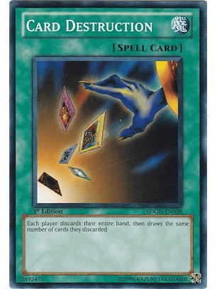 Card Destruction - SDGU-EN028 - Common (Jugada)