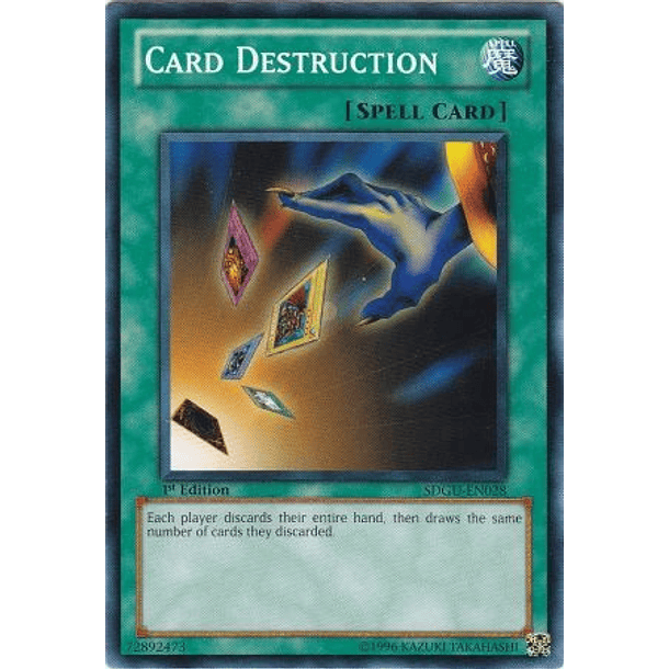 Card Destruction - SDGU-EN028 - Common (Jugada)