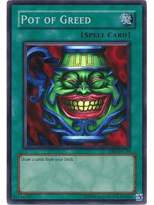 Pot of Greed - DB1-EN134 - Super Rare