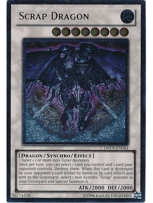 Ultimate Rare - Scrap Dragon - DREV-EN043 1st Edition