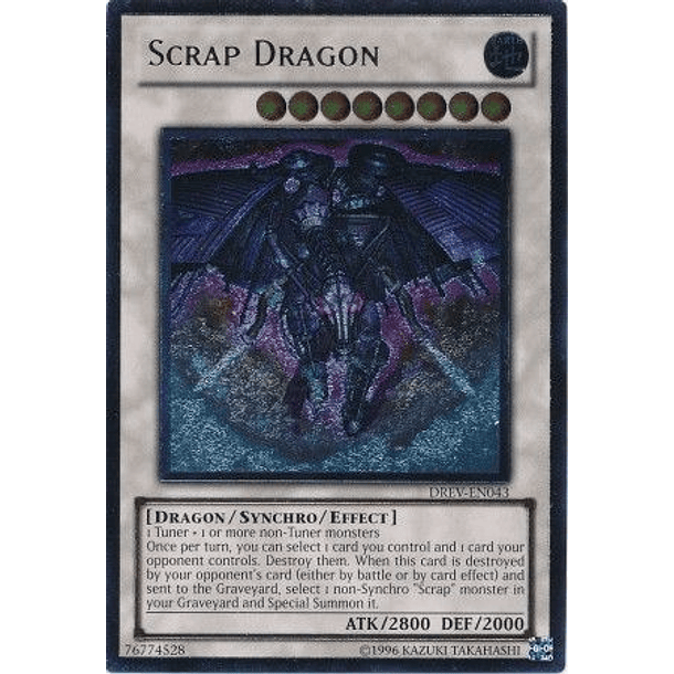 Ultimate Rare - Scrap Dragon - DREV-EN043 1st Edition
