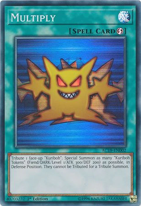 Multiply - AC19-EN002 - Super Rare