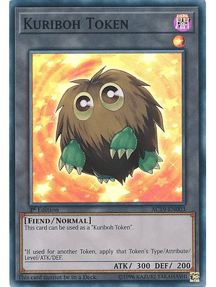 Kuriboh Token - AC19-EN003 - Super Rare