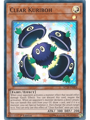 Clear Kuriboh - AC19-EN004 - Super Rare