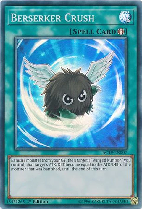 Berserker Crush - AC19-EN007 - Super Rare