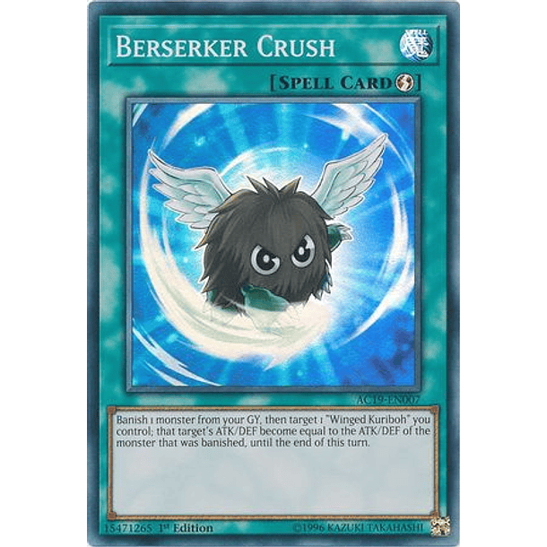 Berserker Crush - AC19-EN007 - Super Rare
