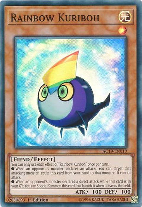 Rainbow Kuriboh - AC19-EN010 - Super Rare