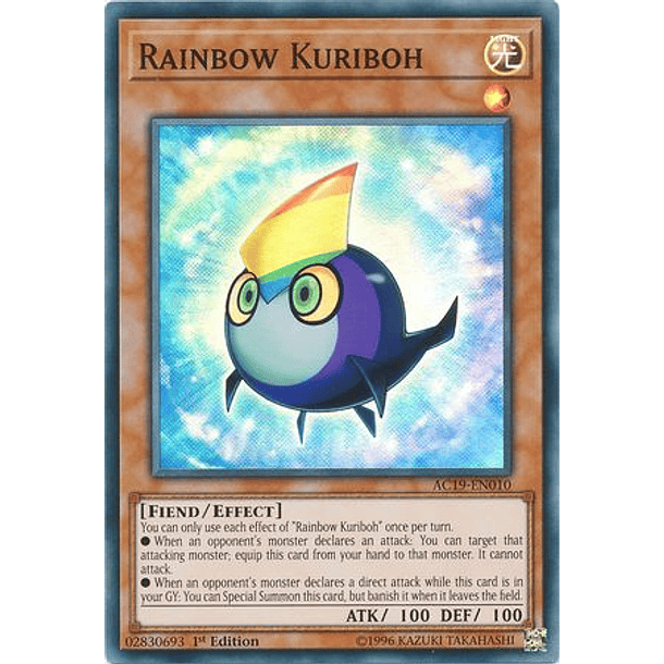 Rainbow Kuriboh - AC19-EN010 - Super Rare