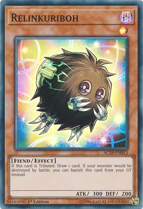 Relinkuriboh - AC19-EN013 - Super Rare 