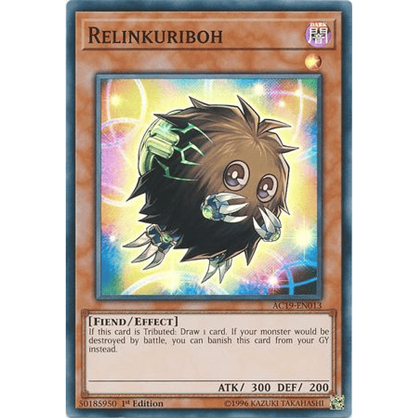 Relinkuriboh - AC19-EN013 - Super Rare 