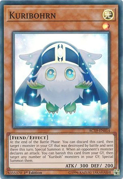 Kuribohrn - AC19-EN014 - Super Rare