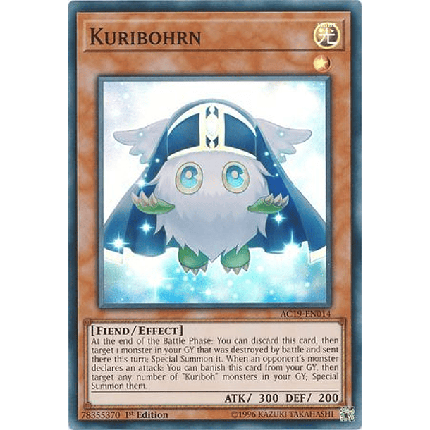Kuribohrn - AC19-EN014 - Super Rare
