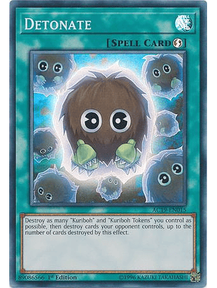 Detonate - AC19-EN015 - Super Rare