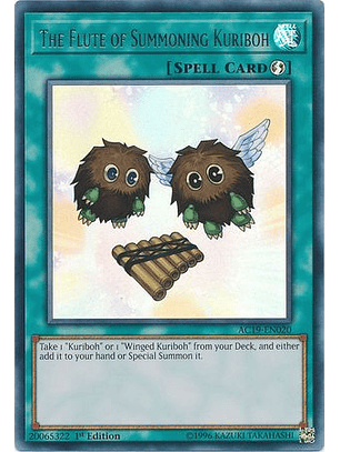 The Flute of Summoning Kuriboh - AC19-EN020 - Ultra Rare 