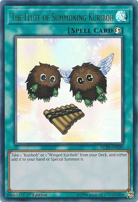 The Flute of Summoning Kuriboh - AC19-EN020 - Ultra Rare 