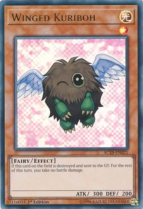 Winged Kuriboh - AC19-EN021 - Ultra Rare