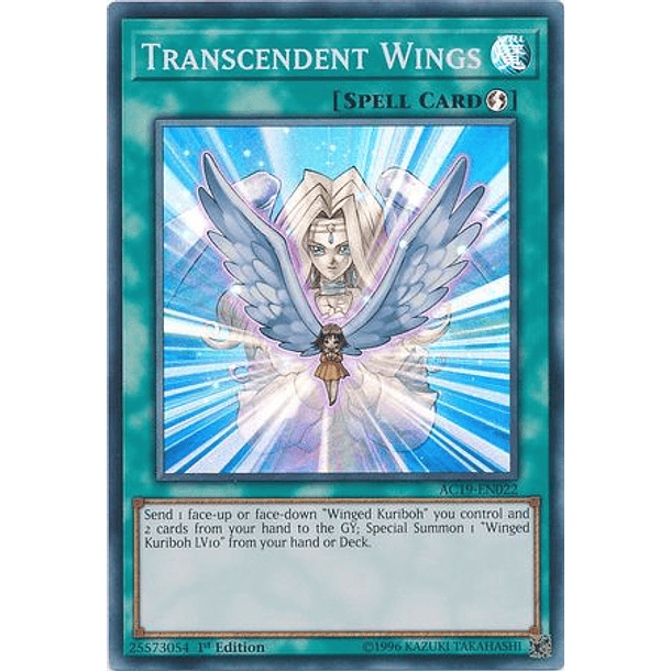 Transcendent Wings - AC19-EN022 - Super Rare