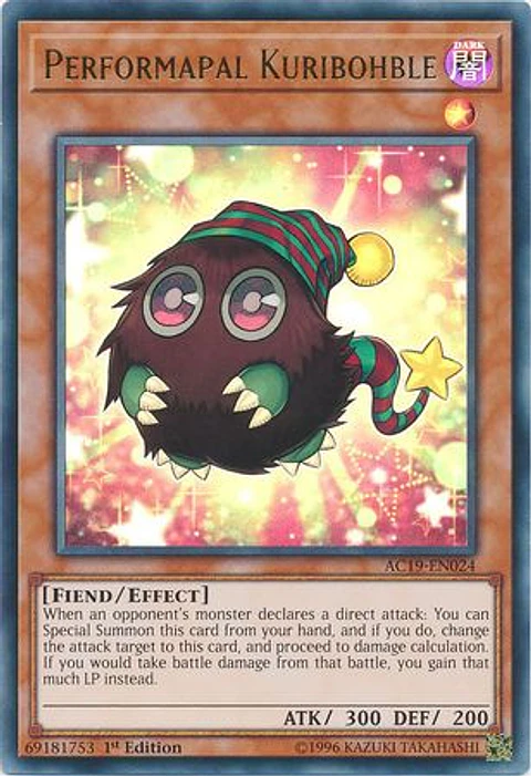 Performapal Kuribohble - AC19-EN024 - Ultra Rare