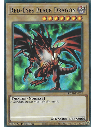 Red-Eyes Black Dragon - LDS1-EN001 - Ultra Rare (varios idiomas)