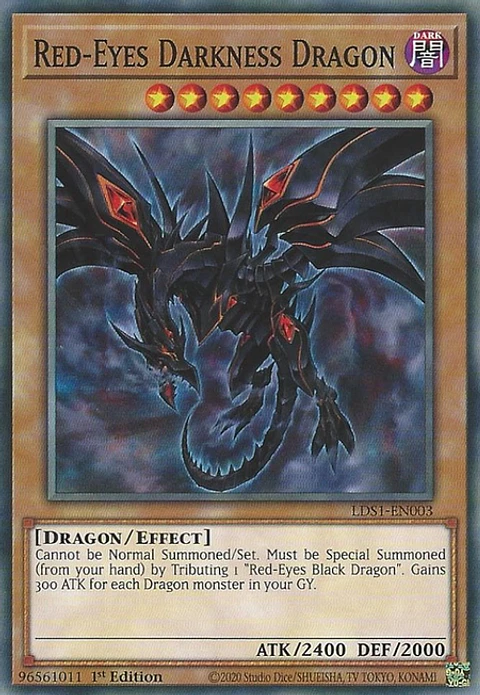 Red-Eyes Darkness Dragon - LDS1-EN003 - Common 