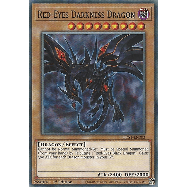 Red-Eyes Darkness Dragon - LDS1-EN003 - Common 
