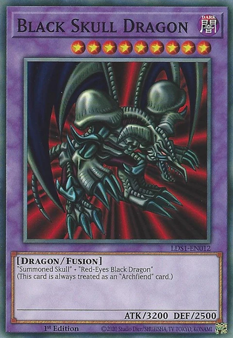 B. Skull Dragon - LDS1-EN012 - Common 