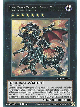 Red-Eyes Flare Metal Dragon - LDS1-EN015 - Ultra Rare