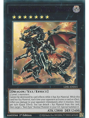 Red-Eyes Flare Metal Dragon - LDS1-EN015 - Ultra Rare