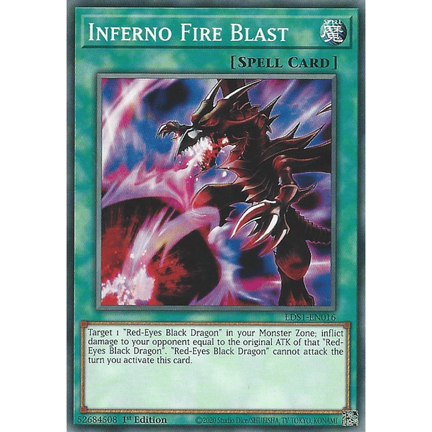Inferno Fire Blast - LDS1-EN016 - Common 