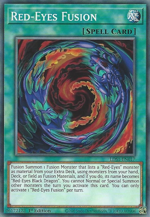 Red-Eyes Fusion - LDS1-EN017 - Common 