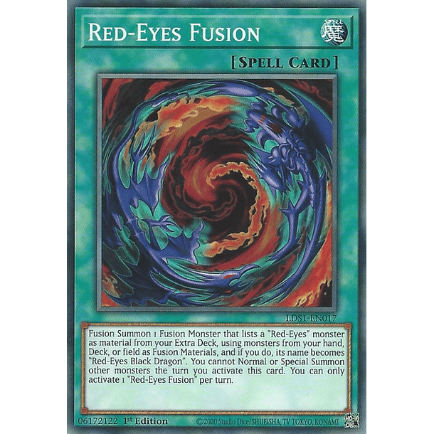 Red-Eyes Fusion - LDS1-EN017 - Common 