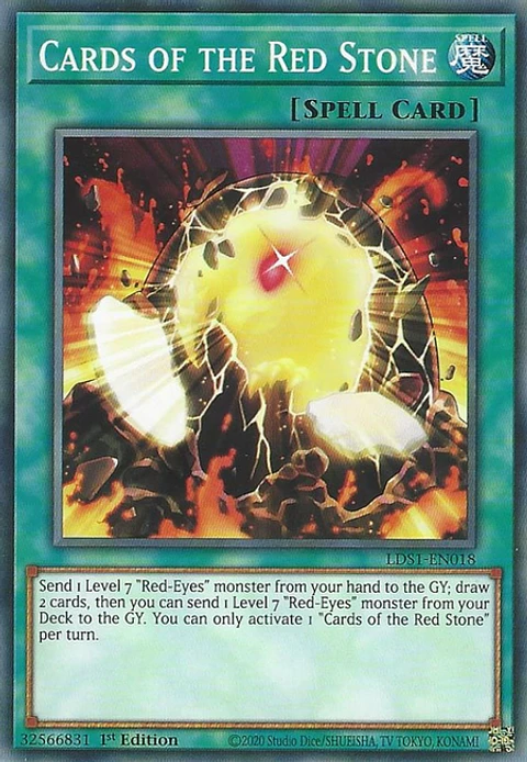 Cards of the Red Stone - LDS1-EN018 - Common 