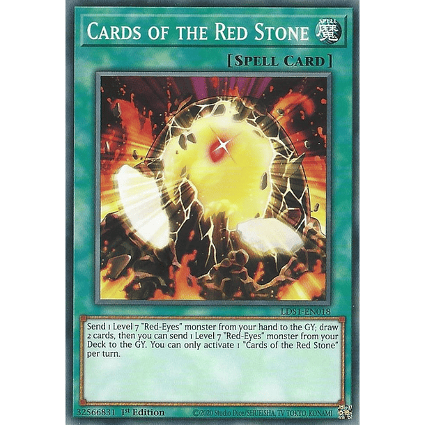 Cards of the Red Stone - LDS1-EN018 - Common 