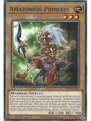 Amazoness Princess - LDS1-EN022 - Common 