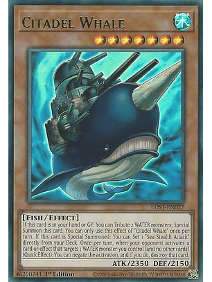 Citadel Whale - LDS1-EN027 - Ultra Rare