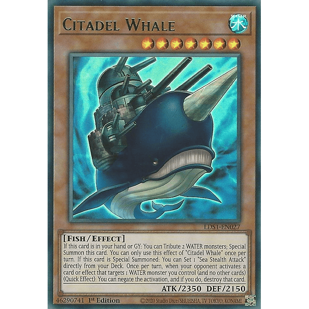 Citadel Whale - LDS1-EN027 - Ultra Rare