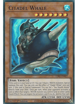 Citadel Whale - LDS1-EN027 - Ultra Rare