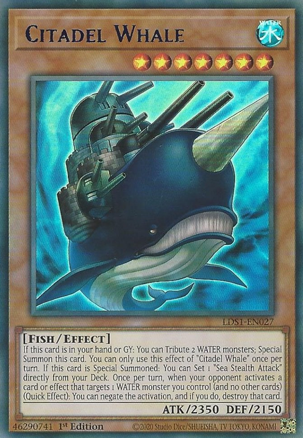 Citadel Whale - LDS1-EN027 - Ultra Rare 3