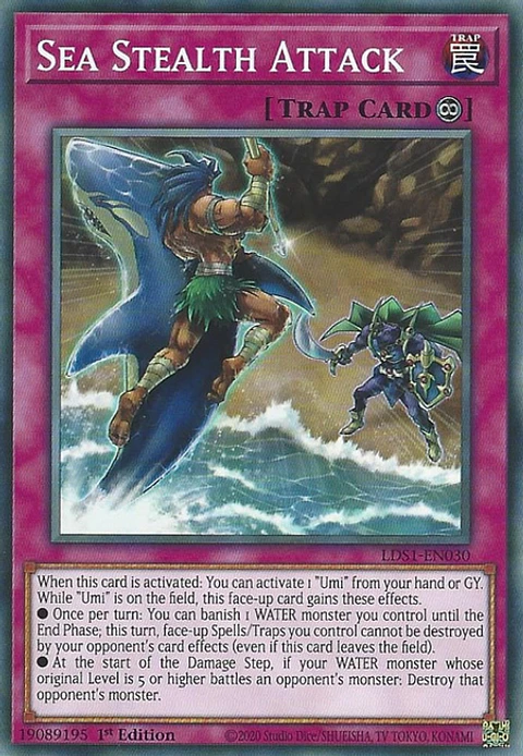 Sea Stealth Attack - LDS1-EN030 - Common 
