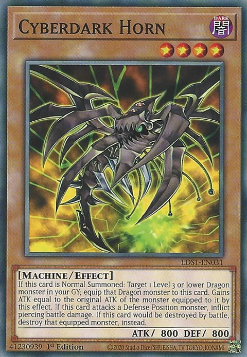 Cyberdark Horn - LDS1-EN031 - Common 
