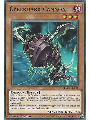 Cyberdark Cannon - LDS1-EN034 - Common 