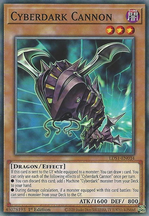 Cyberdark Cannon - LDS1-EN034 - Common 