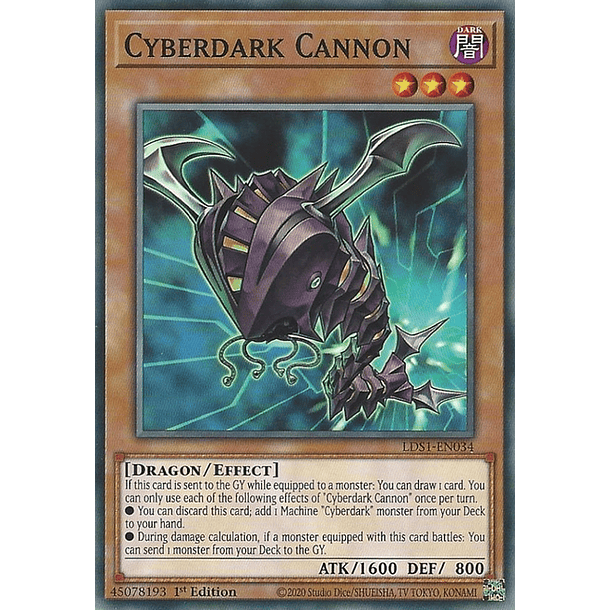 Cyberdark Cannon - LDS1-EN034 - Common 