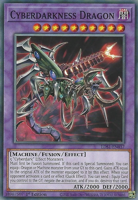 Cyberdarkness Dragon - LDS1-EN037 - Common 