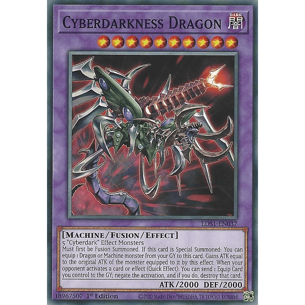 Cyberdarkness Dragon - LDS1-EN037 - Common 