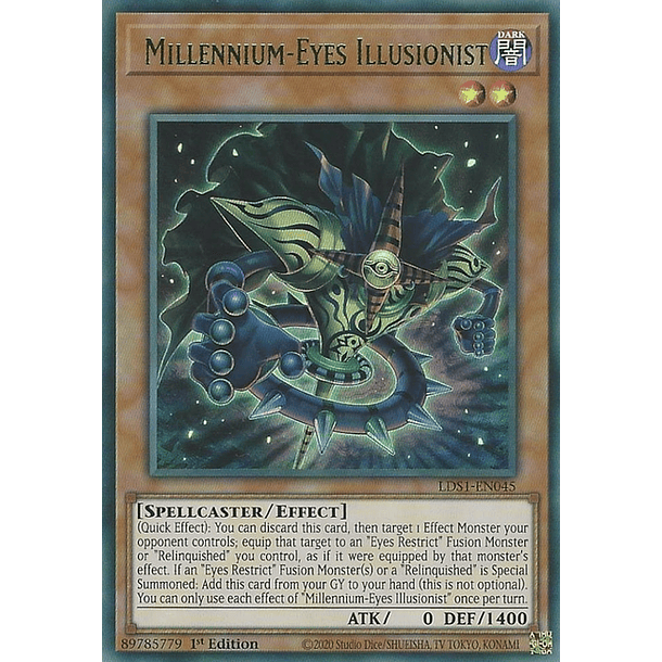 Millennium-Eyes Illusionist - LDS1-EN045 - Ultra Rare