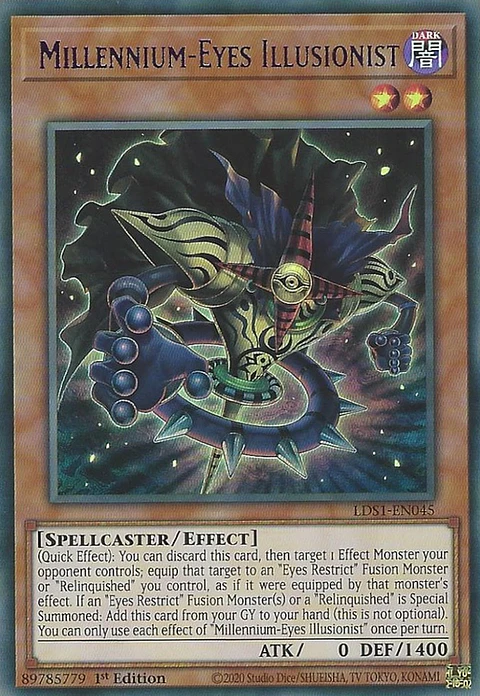 Millennium-Eyes Illusionist - LDS1-EN045 - Ultra Rare