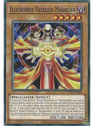 Illusionist Faceless Magician - LDS1-EN046 - Common 