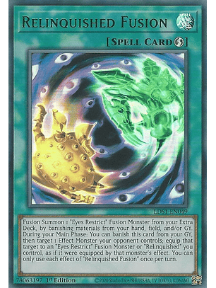Relinquished Fusion - LDS1-EN049 - Ultra Rara